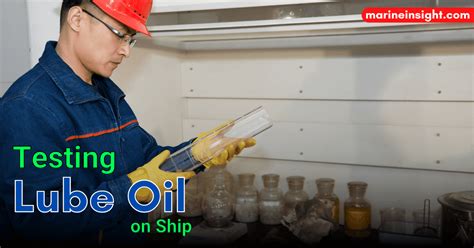 oil testing for ships